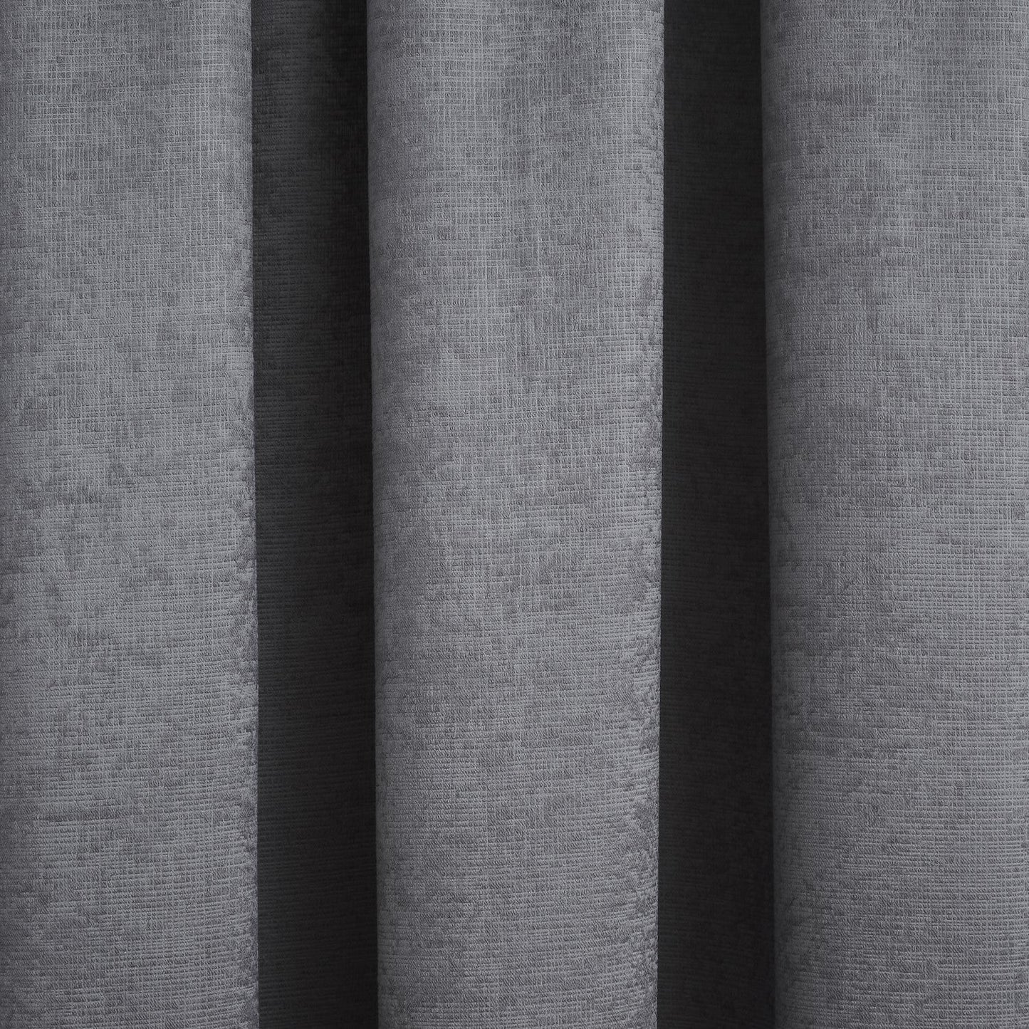 Galaxy Charcoal Grey Dim Out Pencil Pleat Curtains