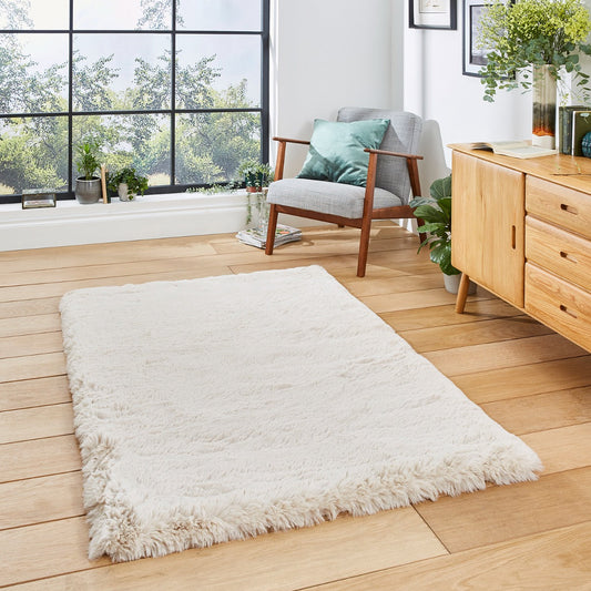 Super Teddy Beige Shaggy Rug