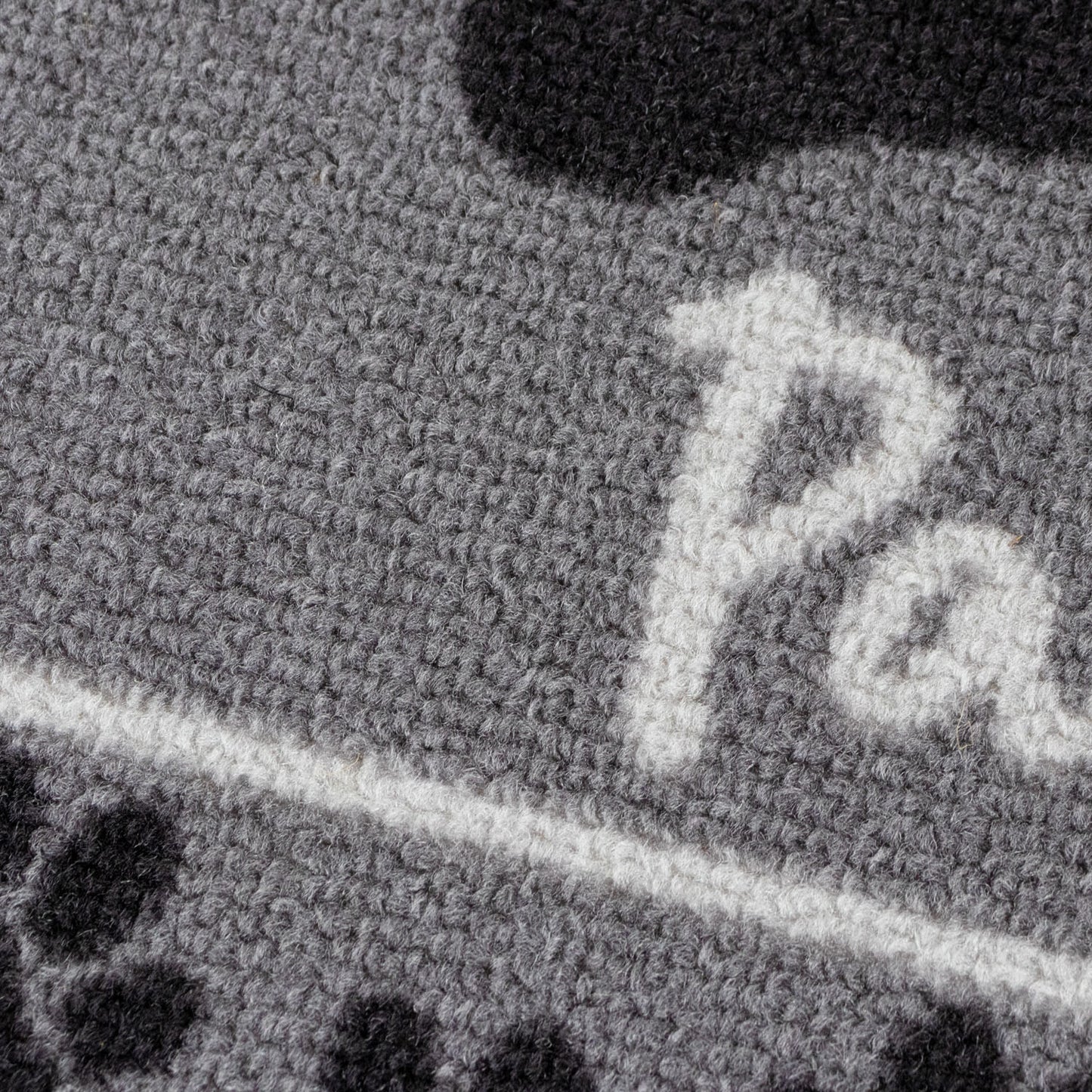 Pawfect Paw Print Grey Pet Mat