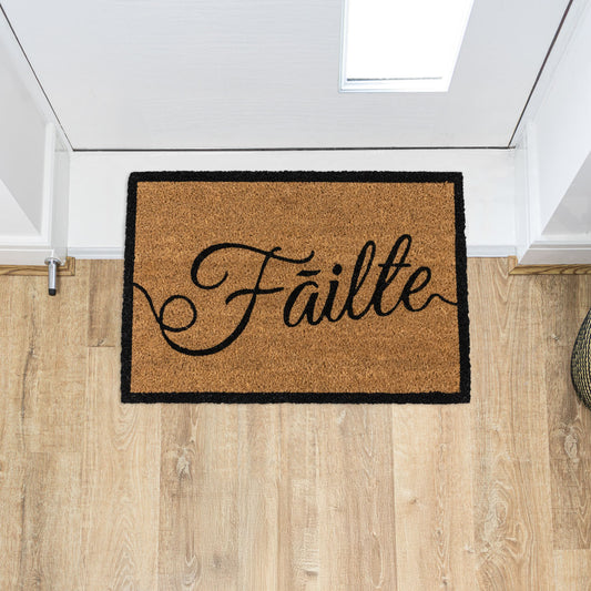 Failte Eco-Friendly Latex Backed Coir Entrance Doormat