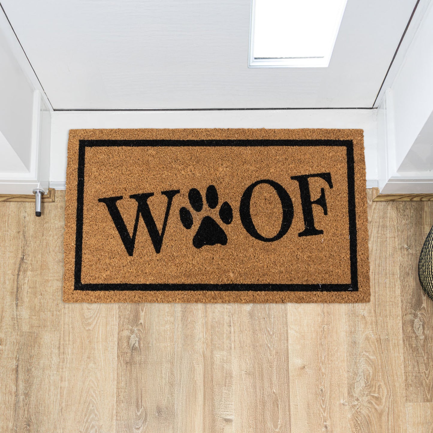 Woof Eco-Friendly Latex Backed Coir Entrance Doormat