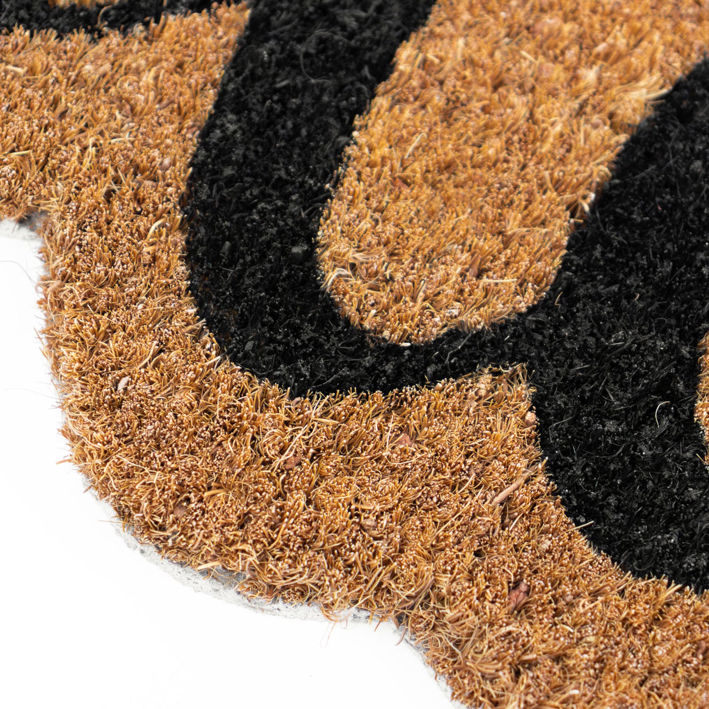 Shaped Welcome Eco-Friendly Latex Backed Coir Entrance Doormat
