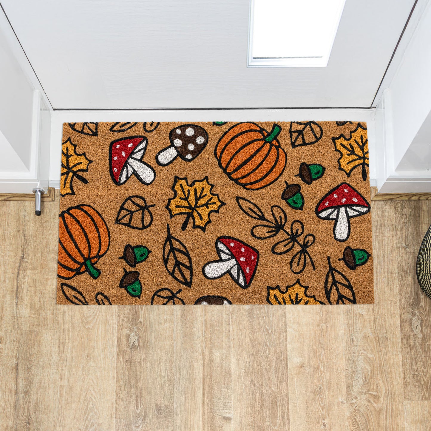 Autumn Latex Backed Coir Entrance Doormat