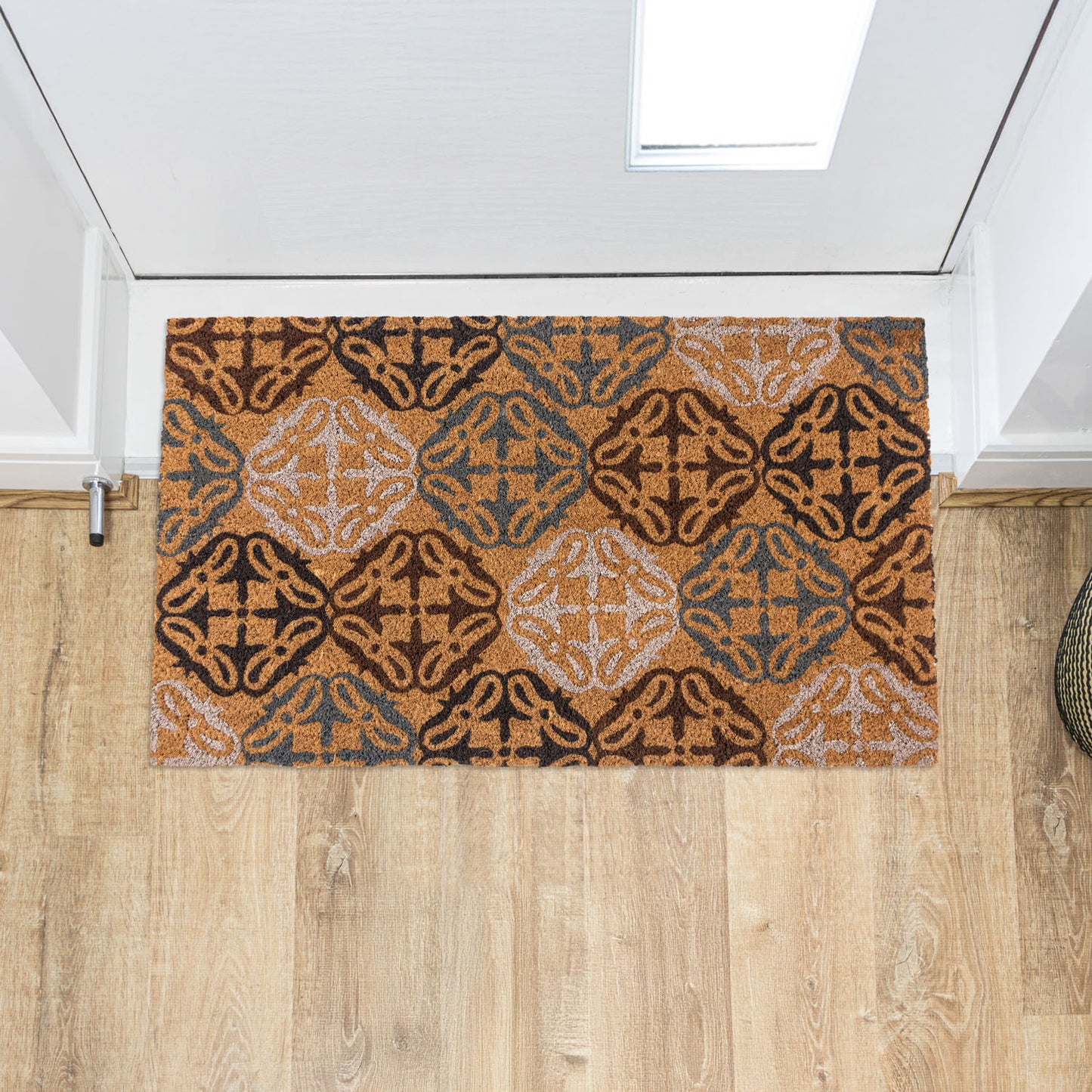 Tiles Eco-Friendly Latex Backed Coir Entrance Doormat