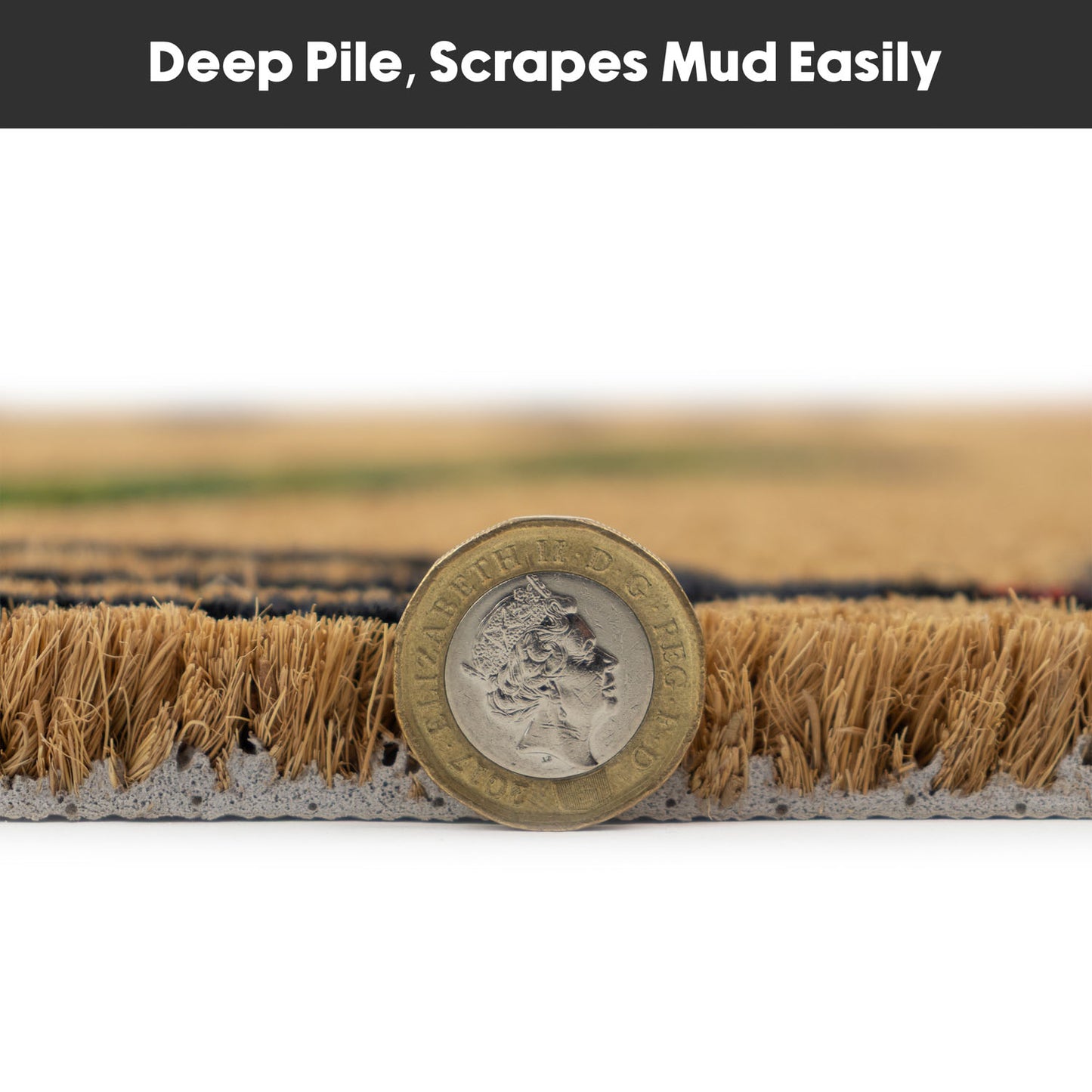 Gardener Eco-Friendly Latex Backed Coir Entrance Doormat