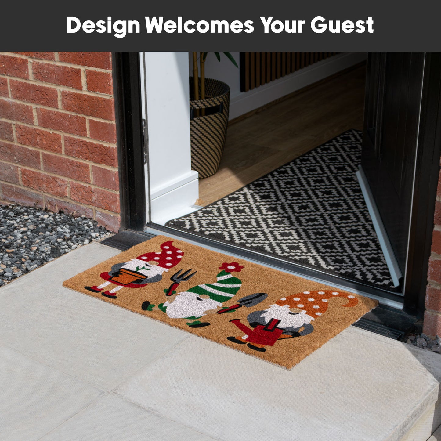 Gardening Gonks Eco-Friendly Latex Backed Coir Entrance Doormat