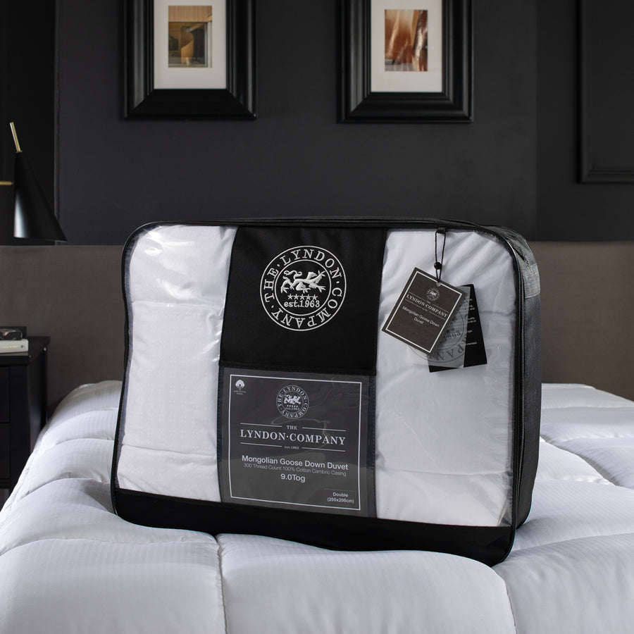 The Lyndon Company Ultimate Luxury Mongolian Goose Down 9 Tog Duvet