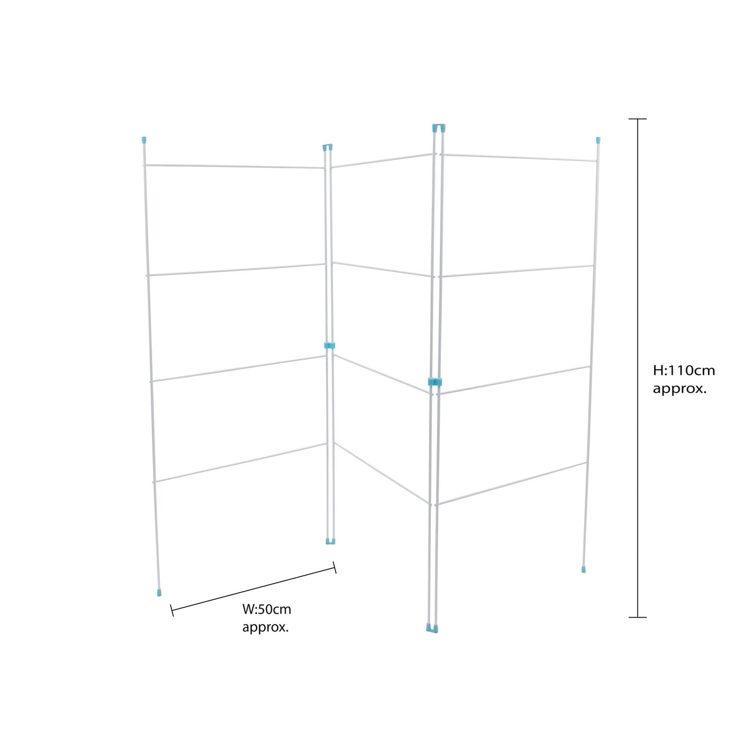 3 Fold Clothes Airer 6m