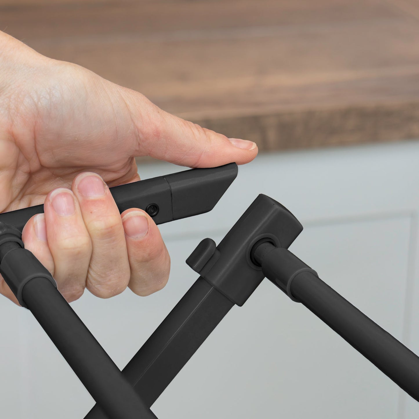 Bamboo Extendable 3 Tier Concertina Clothes Airer