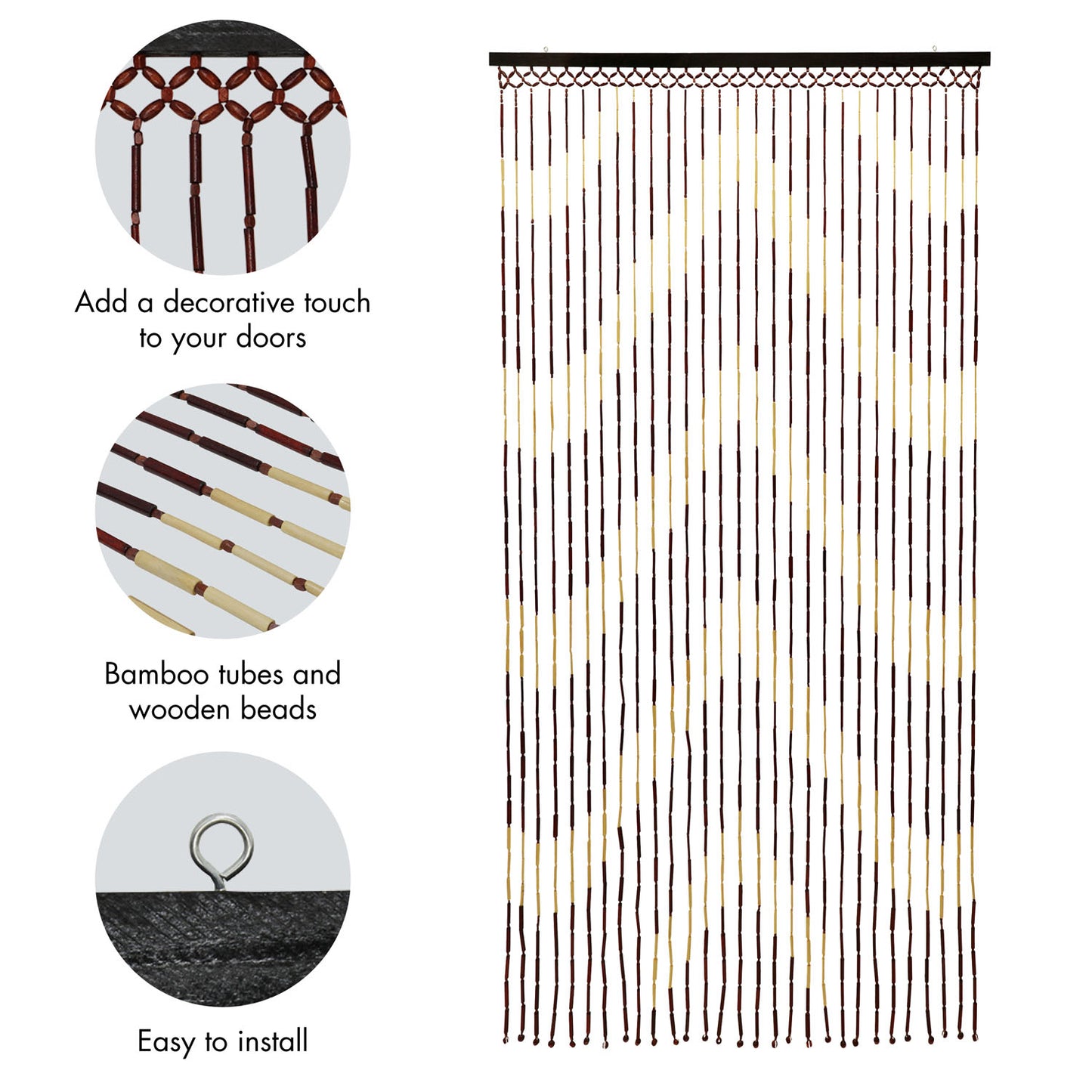 Provence Arrow Door Curtain