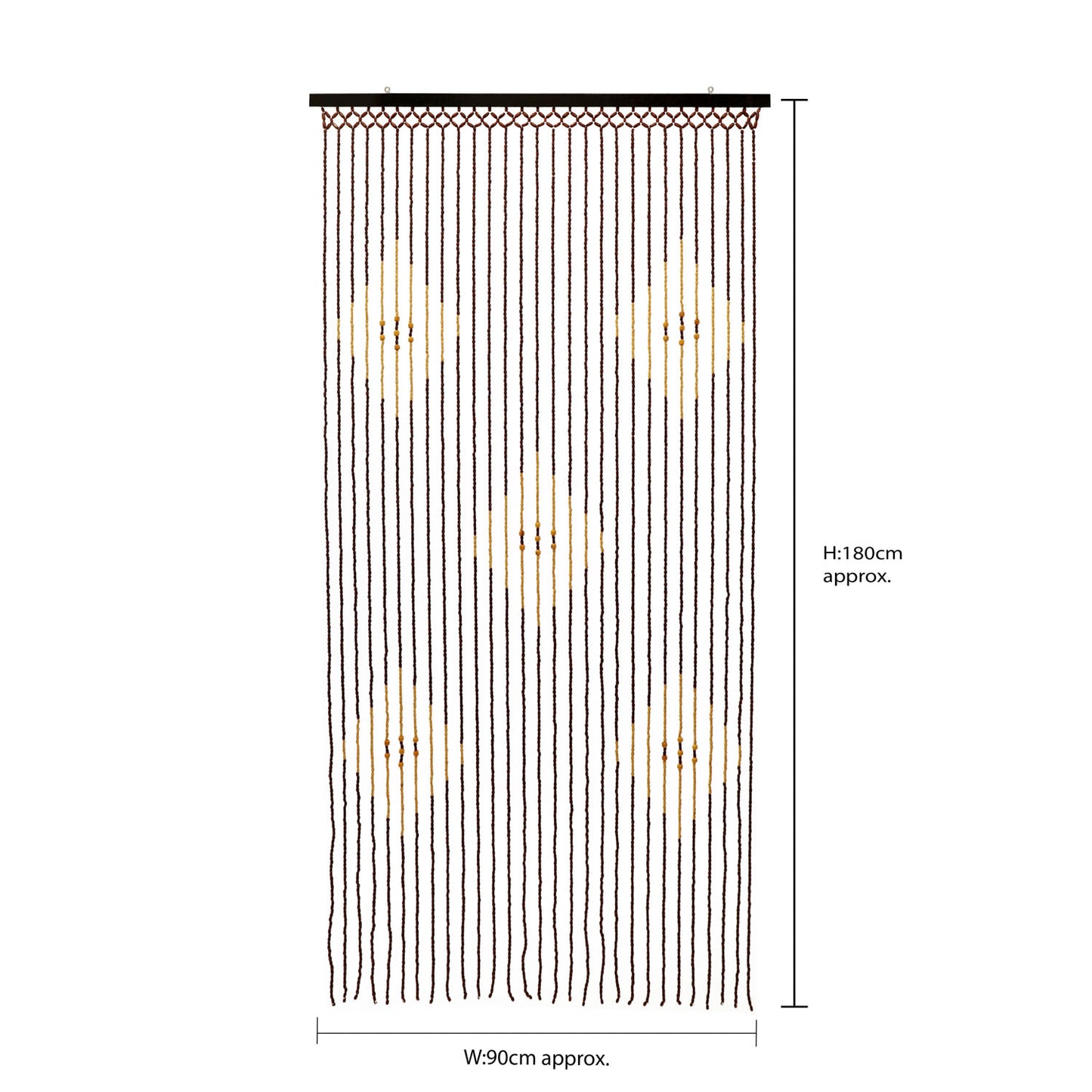 Tuscany Diamond Beaded Door Curtain