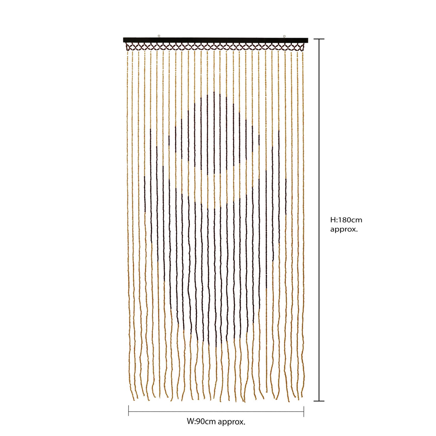 Tuscany Lotus Beaded Door Curtain