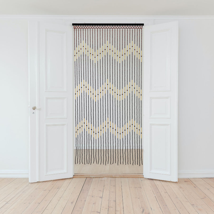 Tuscany Waves Beaded Door Curtain