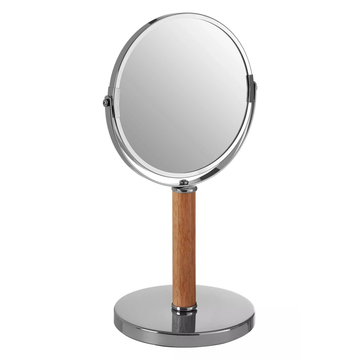 Cassini Iron And Rubberwood Table Mirror