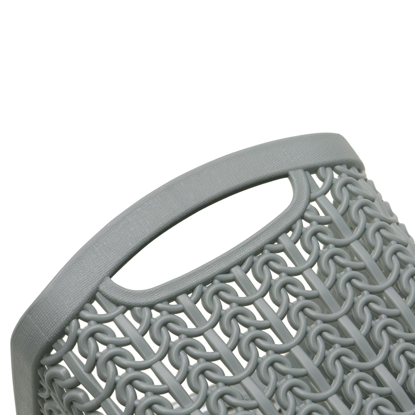 Loop Grey Set of 3 1.5L Rectangular Storage Baskets