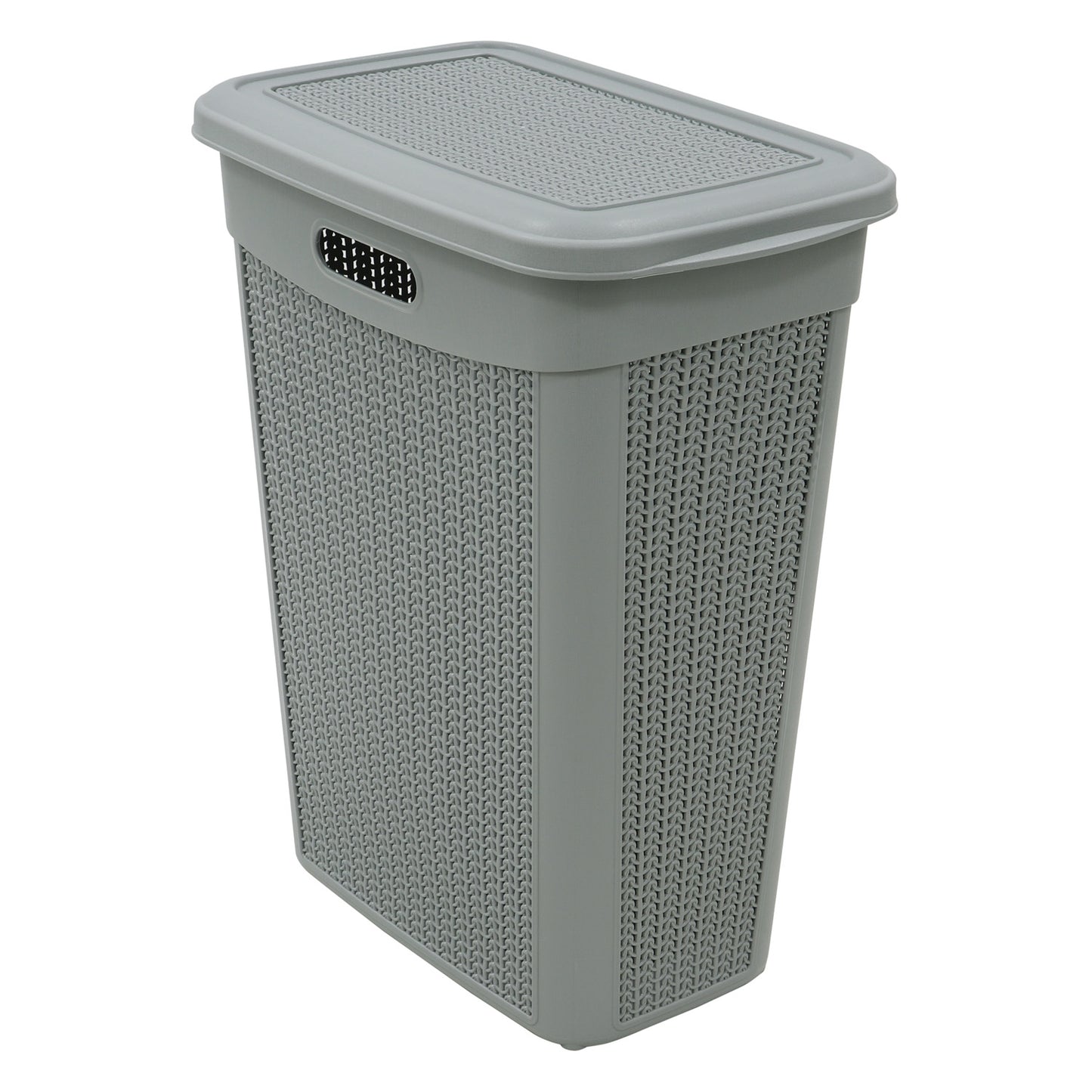 Loop Grey 43L Slim Laundry Basket