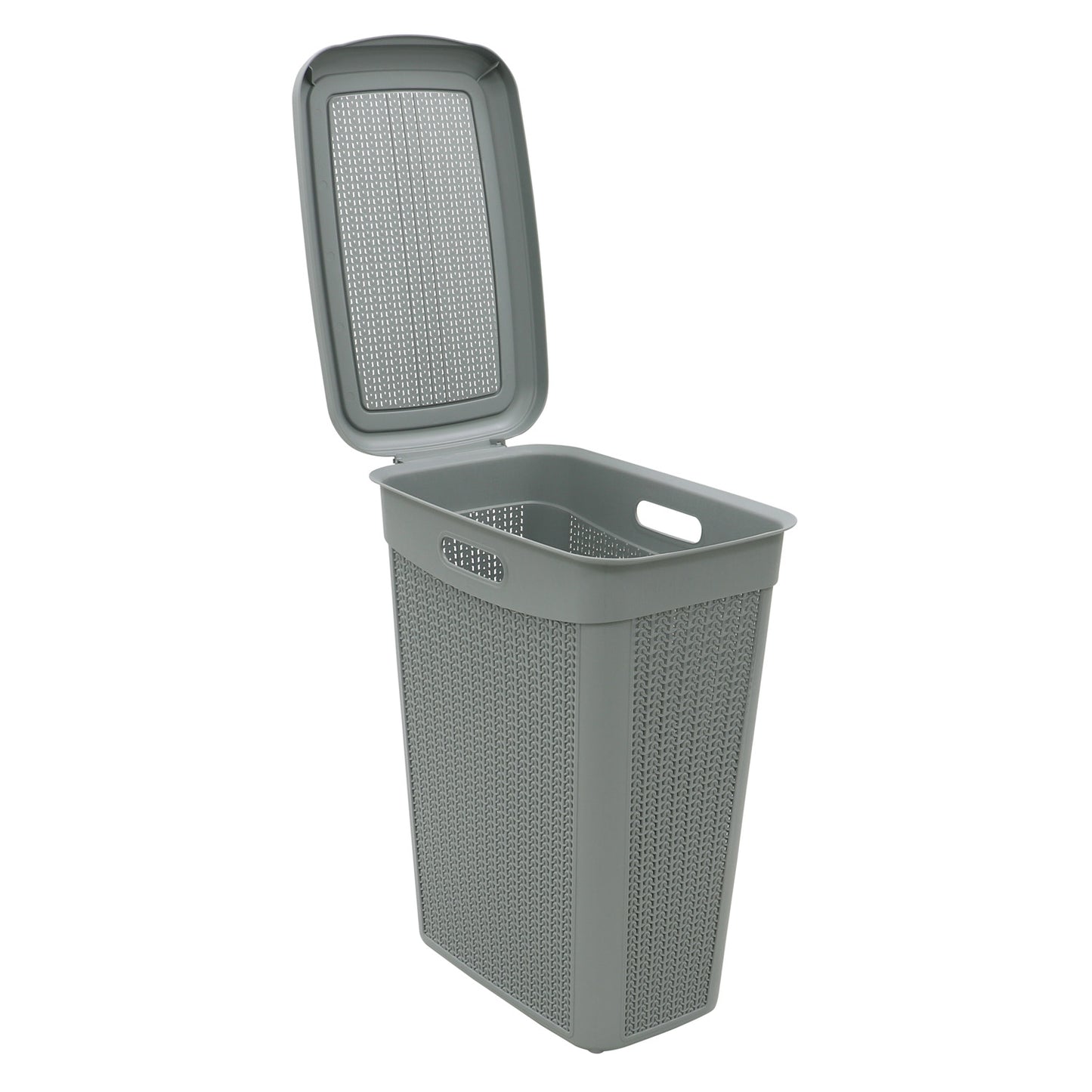 Loop Grey 43L Slim Laundry Basket