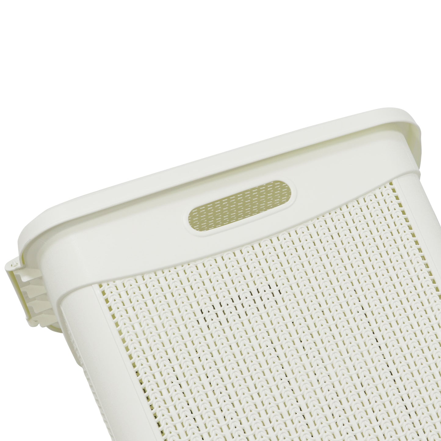 Loop  Ivory 43L Slim Laundry Basket