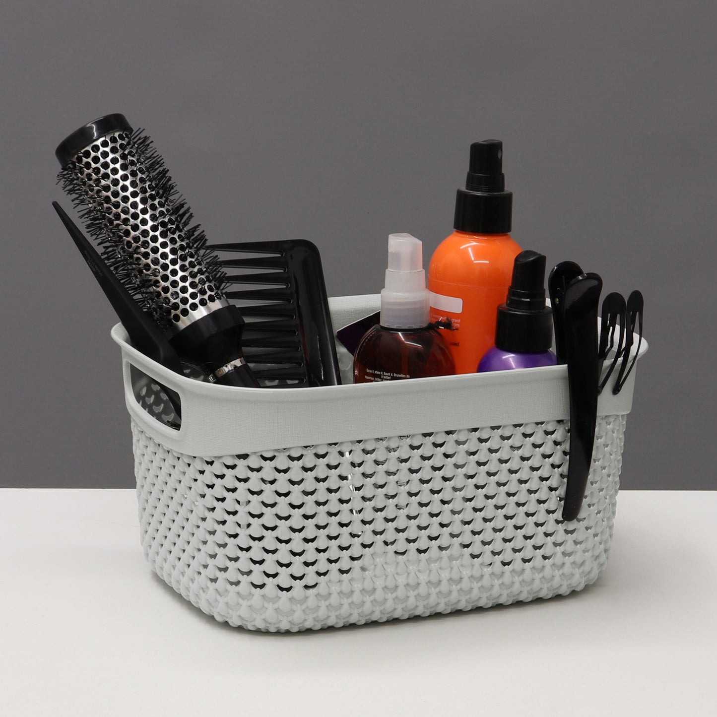 Droplette Ice Grey 3.3L Storage Basket