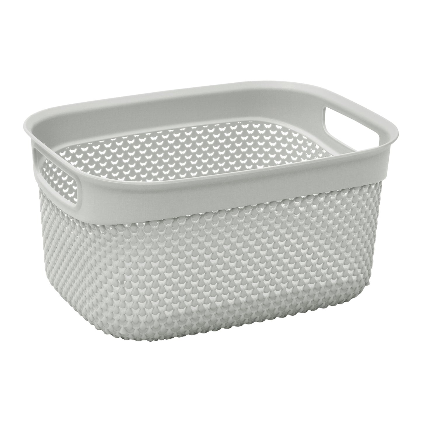 Droplette Ice Grey 6.6L Storage Basket