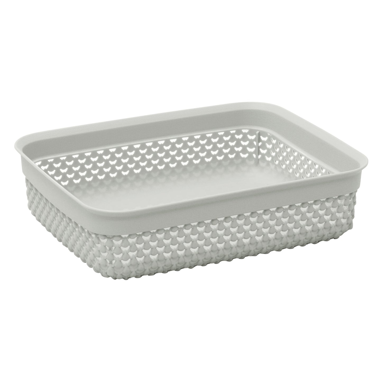 Droplette Ice Grey Set of Three Storage Baskets