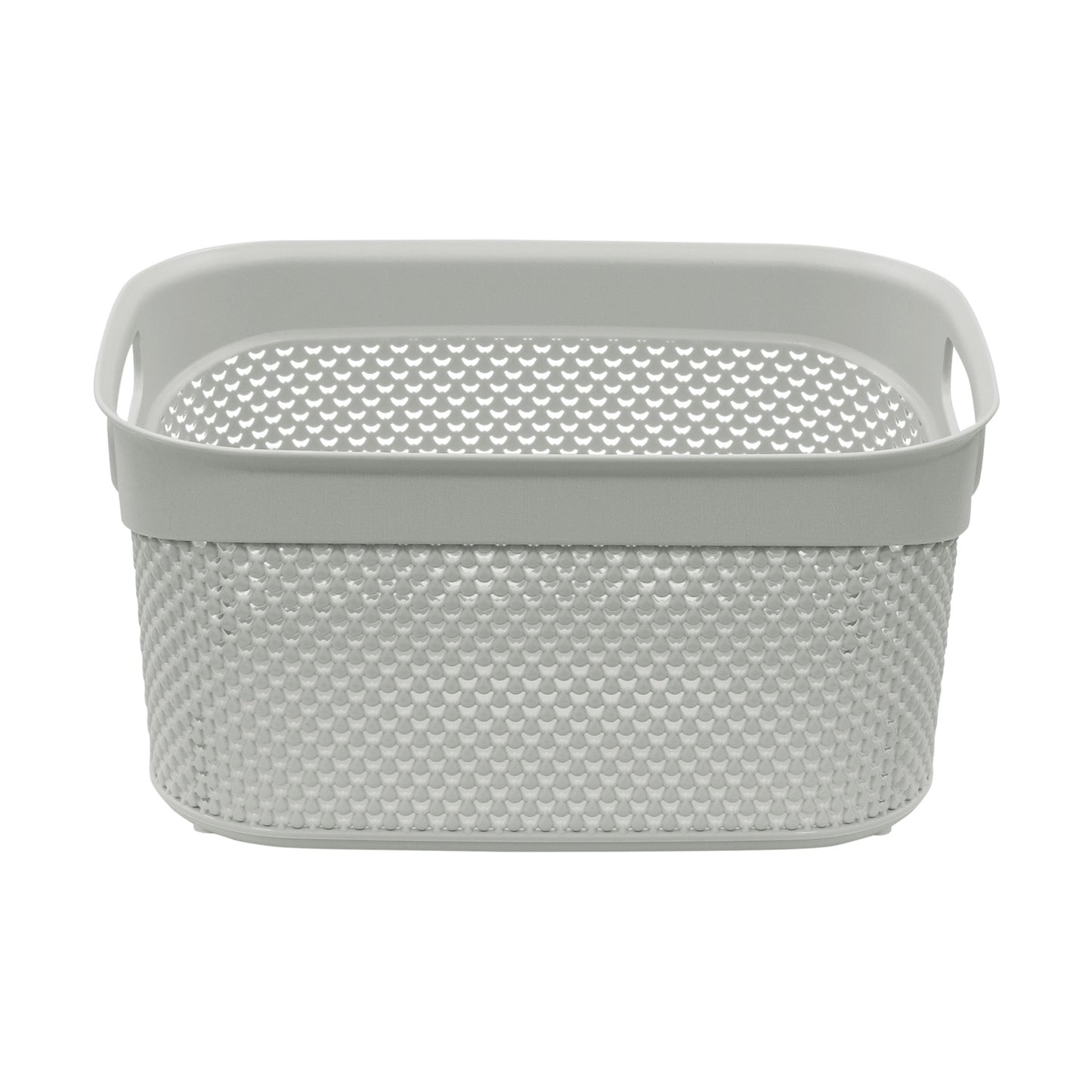 Droplette Ice Grey 9L Storage Basket