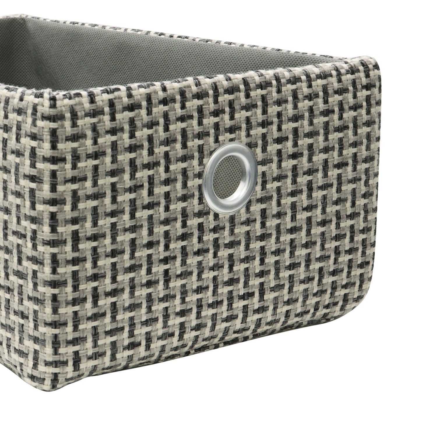 Silva Set Of 3 Rectangular Fabric Storage Baskets