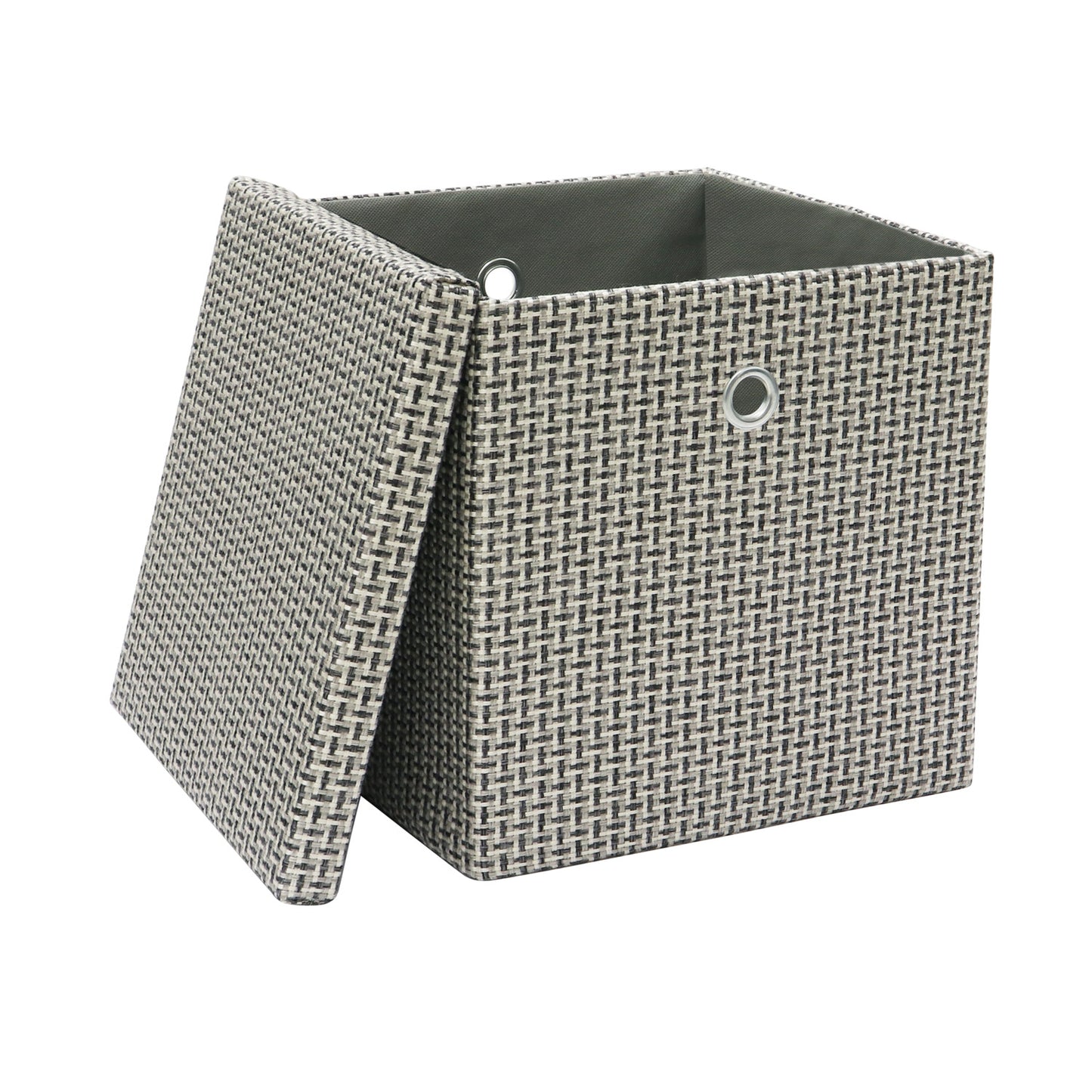 Silva Foldable Fabric Storage Box with Lid