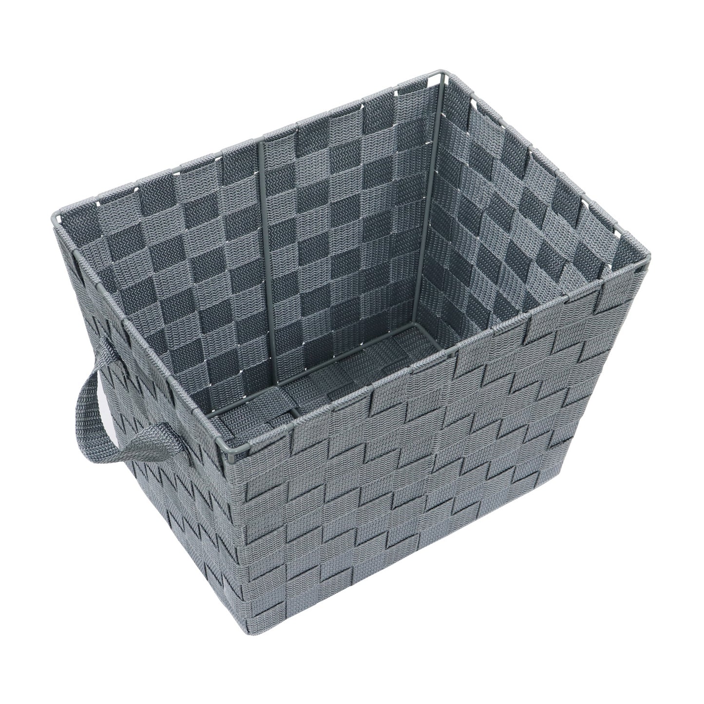 Vichy Rectangular Nylon Storage Basket