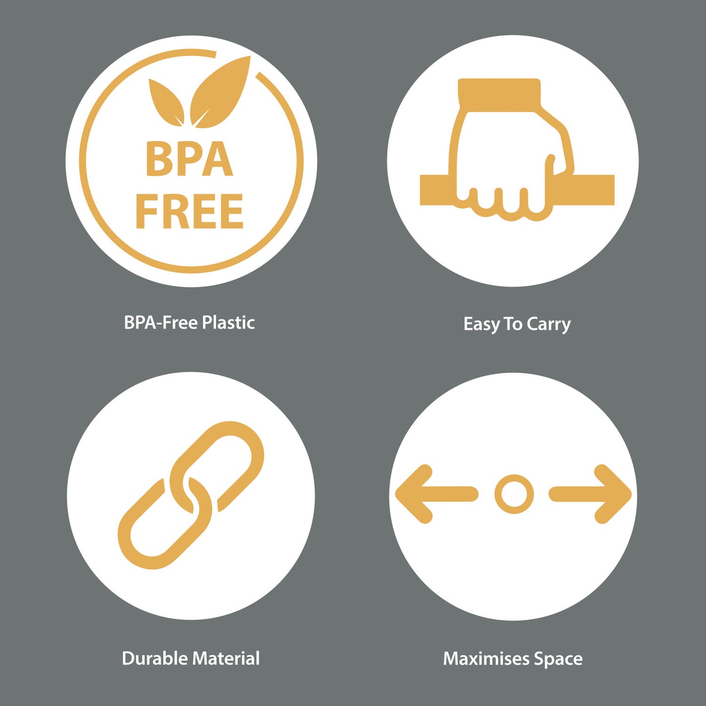 Plastic Clip Lidded 25L Storage Box Clear (Set of 3)