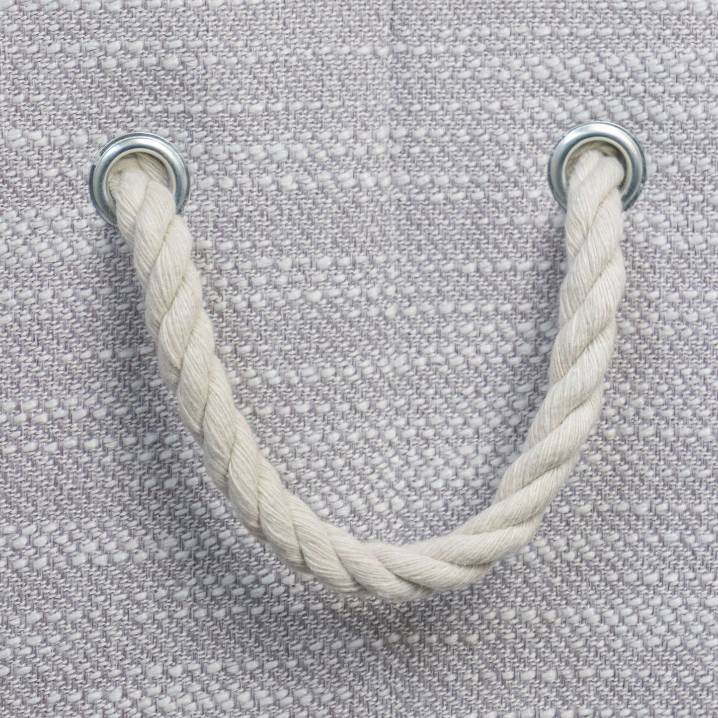 Serena Grey Foldable Laundry Hamper with Lid