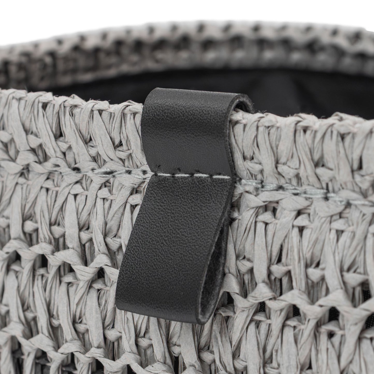 Kenzi Set of 2 Light Grey Rectangular Baskets