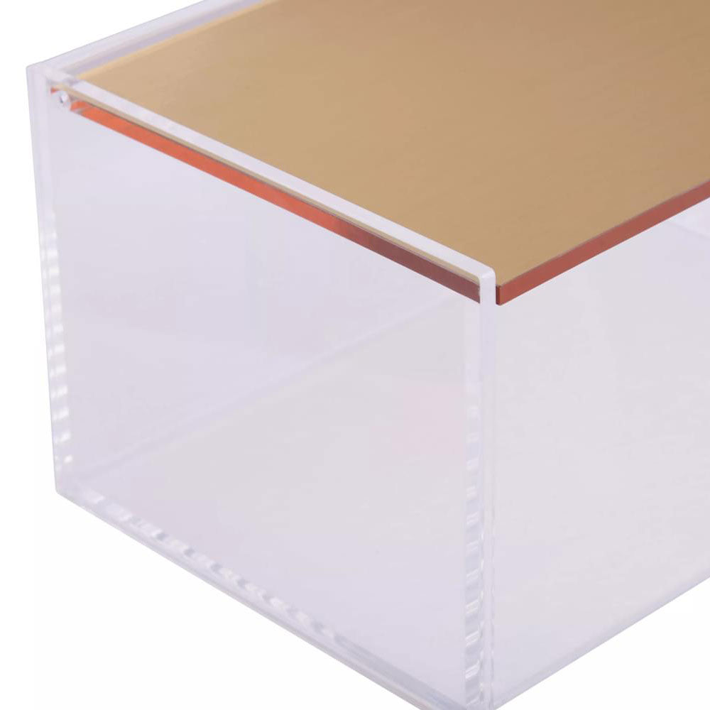 Gozo Clear Acrylic Storage Box - Medium