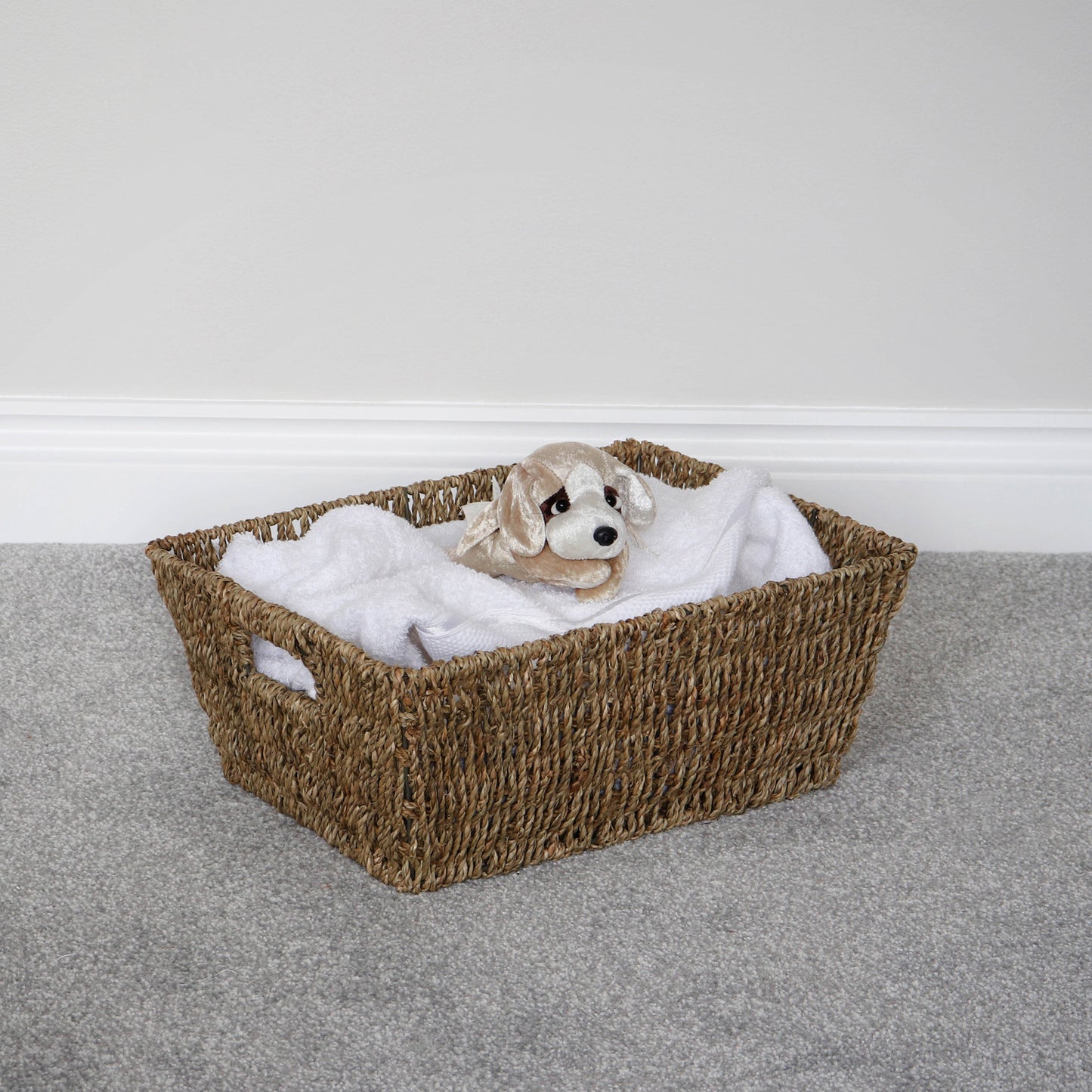 Seagrass Rectangular Storage Basket