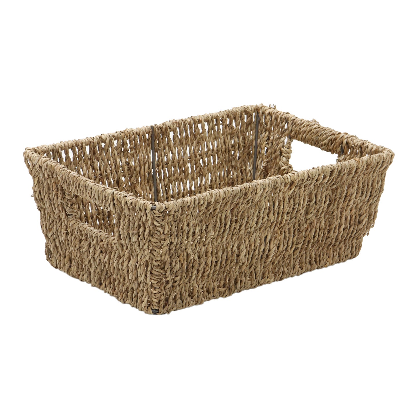 Seagrass Set Of 3 Rectangular Tapered Storage Baskets