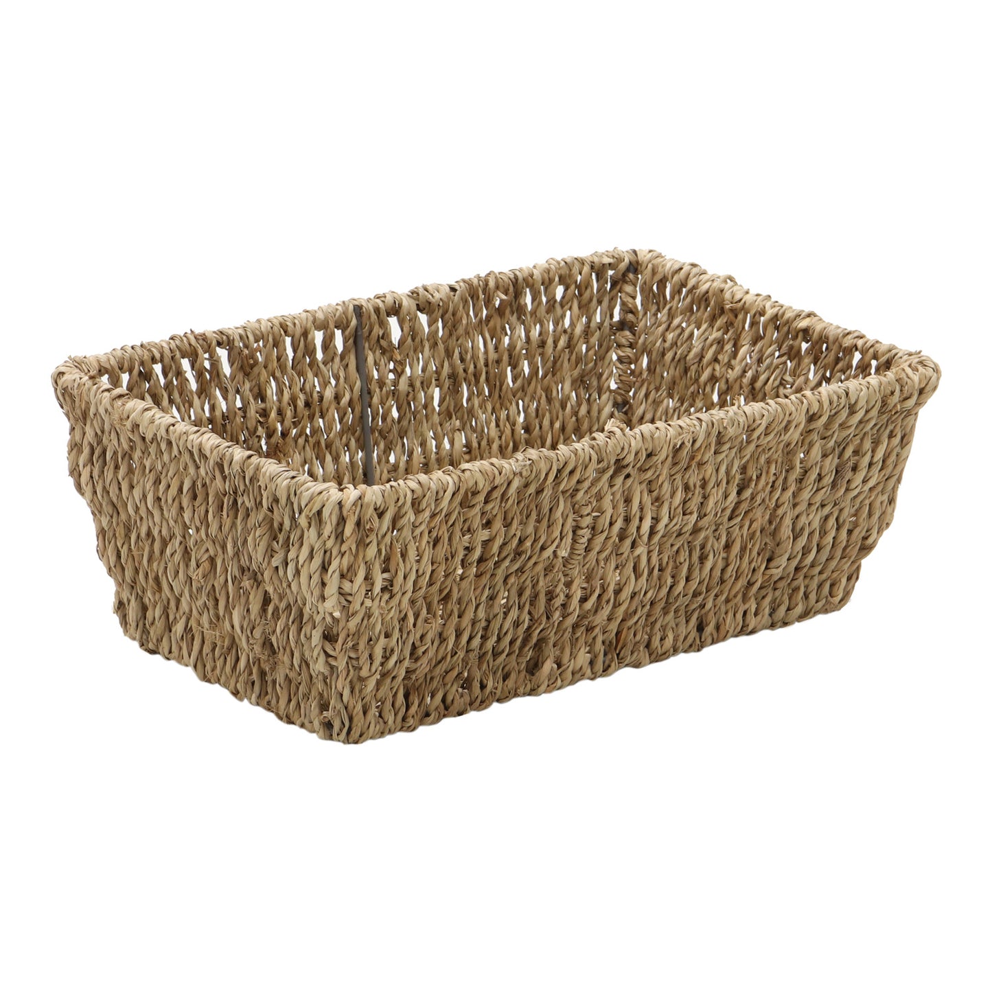 Seagrass Set Of 3 Rectangular Tapered Storage Baskets