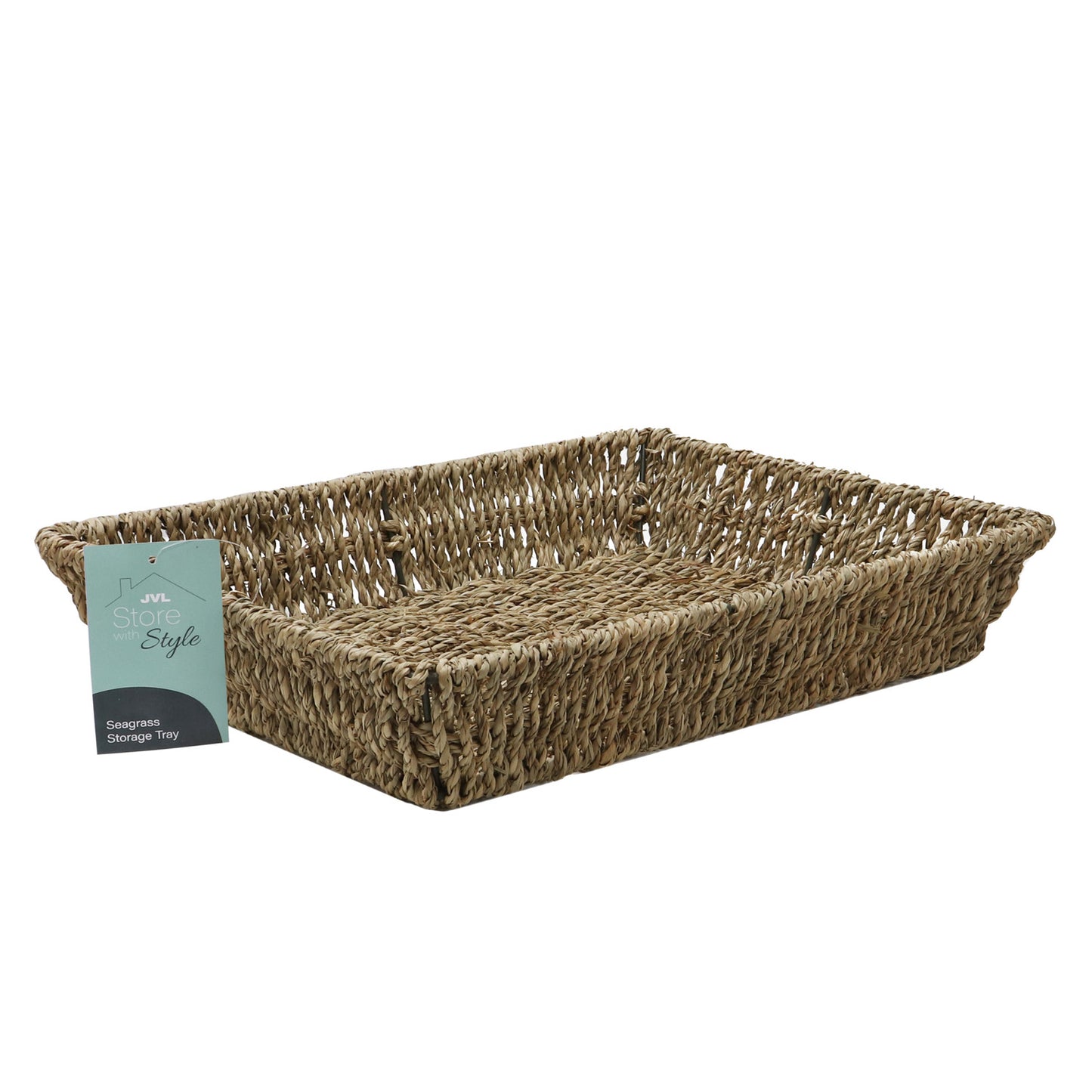 Seagrass Rectangular Storage Tray