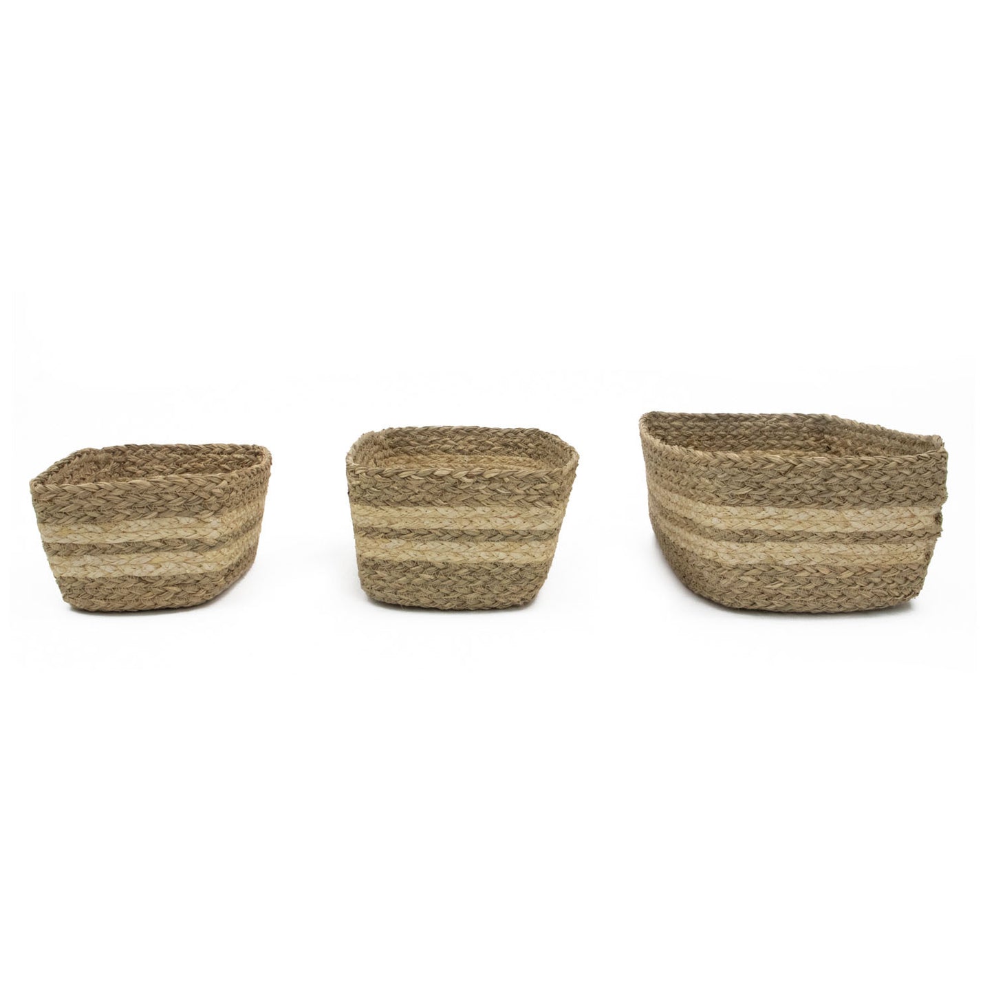 Palma Natural Set of 3 Natural Storage Baskets