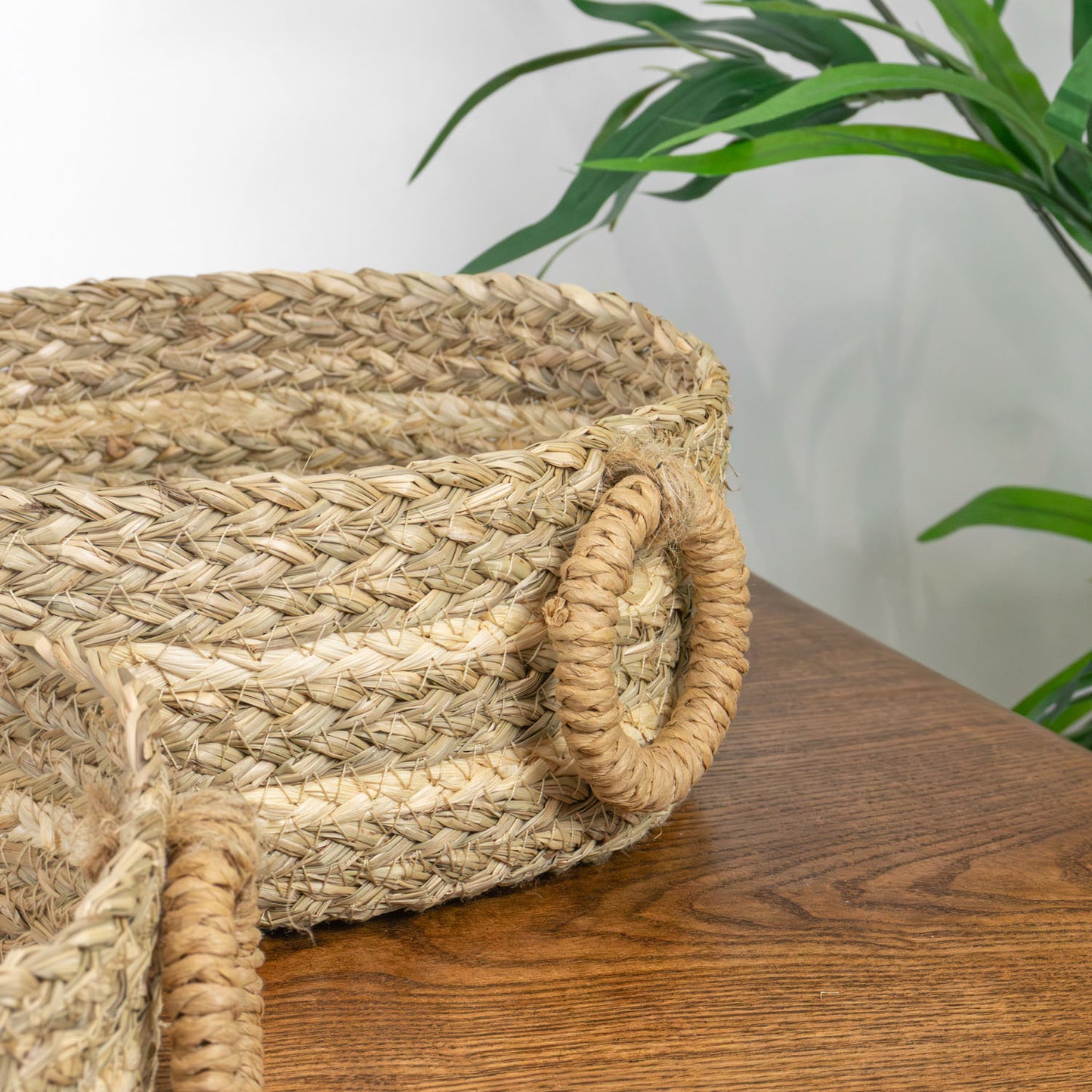 Palma Natural Set of 2 Natural Storage Baskets
