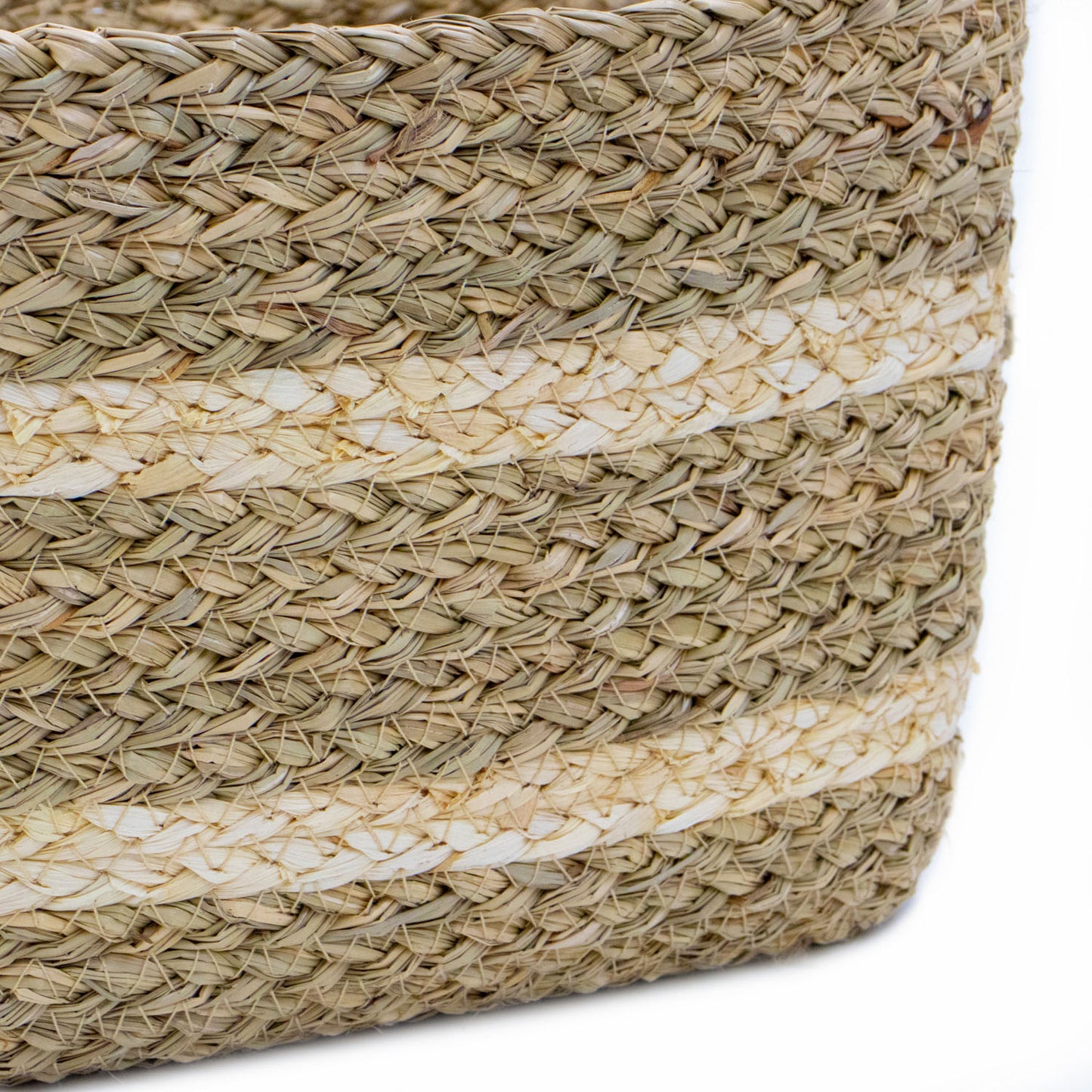 Palma Natural Large Rectangular Storage Basket