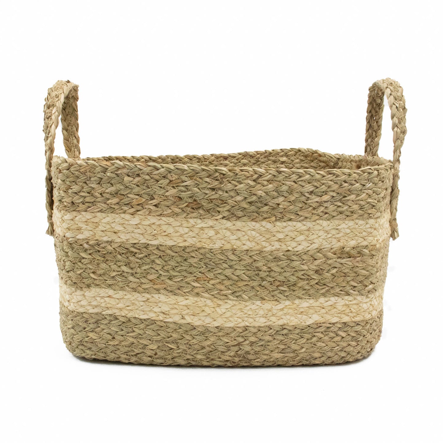 Palma Natural Medium Rectangular Storage Basket