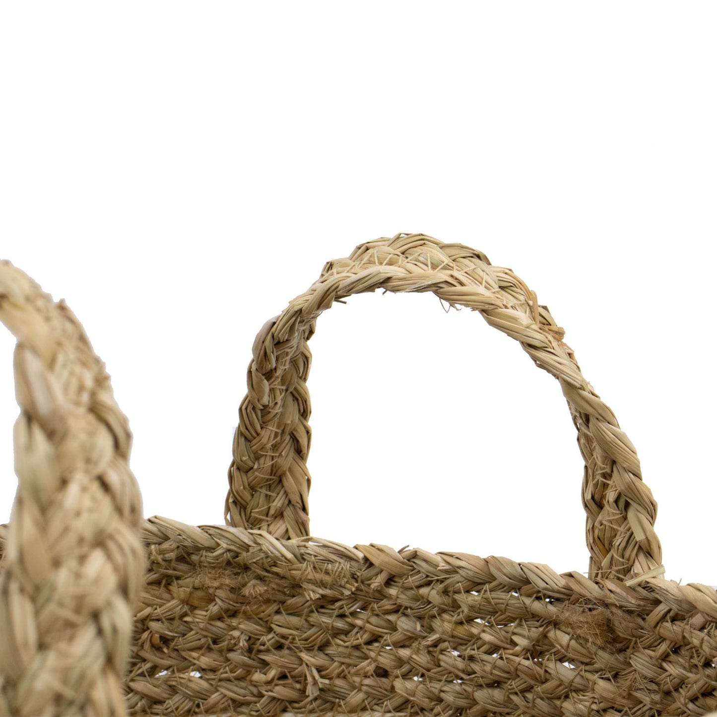 Palma Natural Belly Storage Basket with Handles