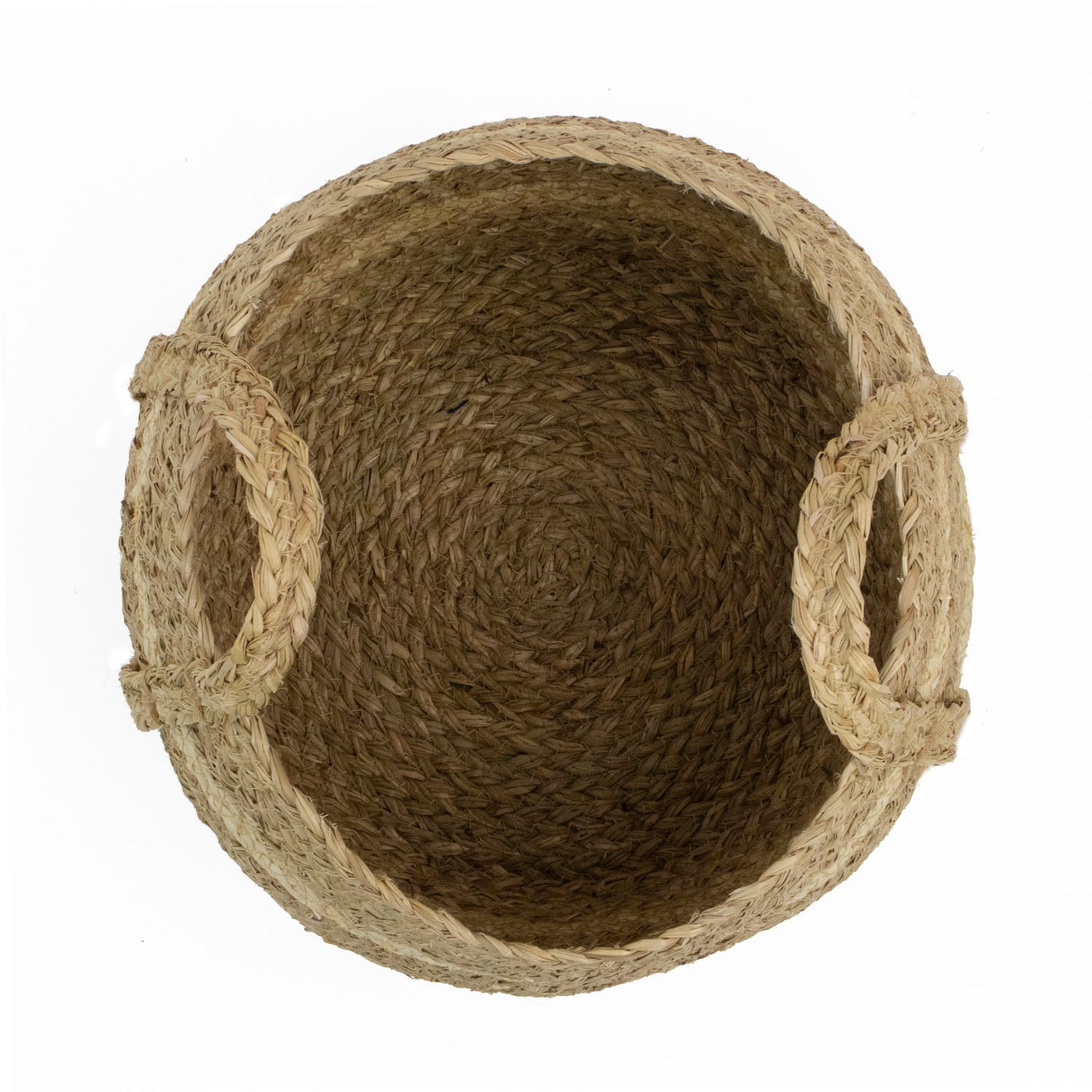 Palma Natural Belly Storage Basket with Handles