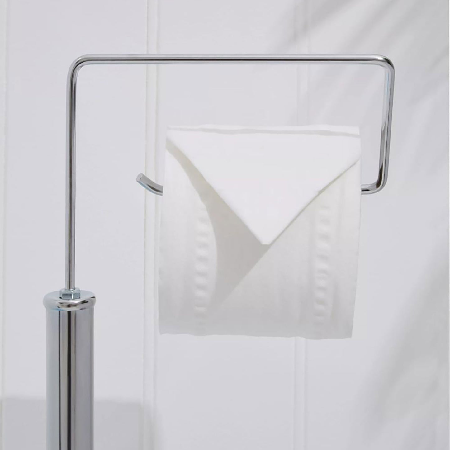 Linnea Chrome Toilet Brush And Roll Holder