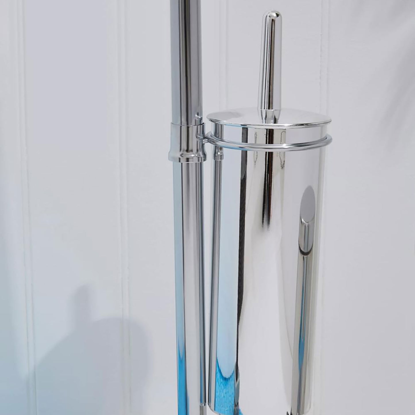 Linnea Chrome Toilet Brush And Roll Holder