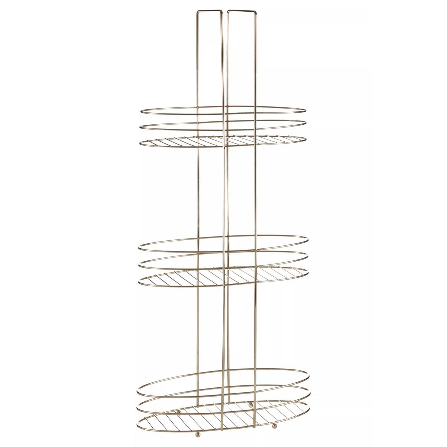 Dara 3 Tier Gold Plated Bathroom Storage Rack