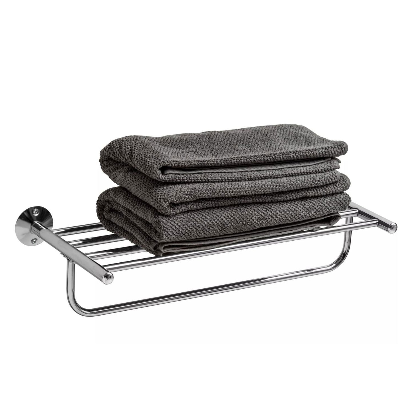 Wall Mountable Straight Towel Shelf