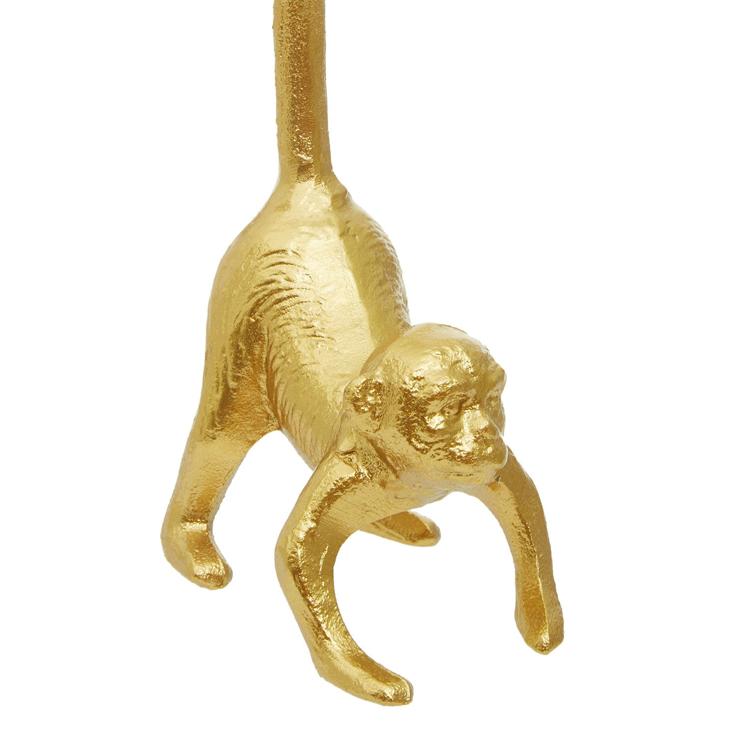 Fauna Gold Finish Monkey Toilet Roll Holder