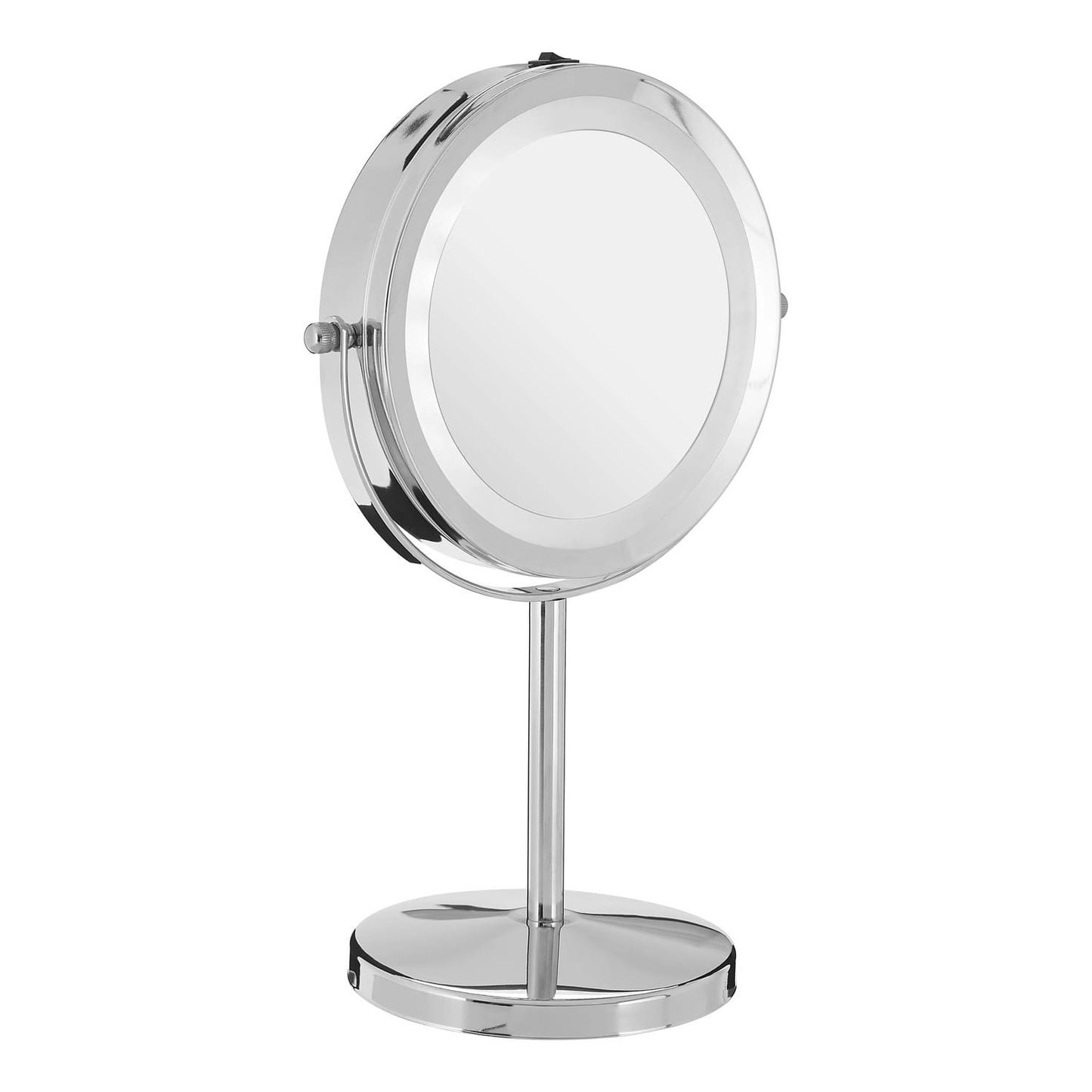 Clara Chrome Plated LED Mirror