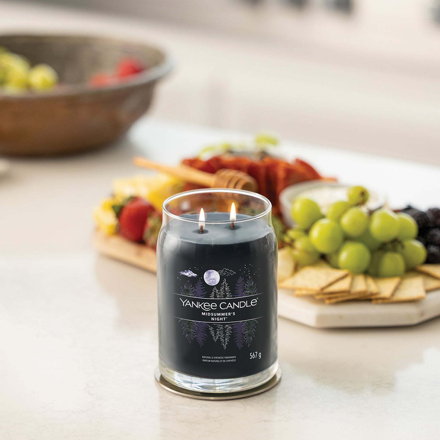 Yankee Candle Midsummers Night Signature Large Jar Candle